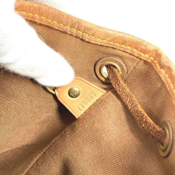 LOUIS VUITTON M51137 Monogram Mini Montsouris bag Backpack MonogramCanvas Brown - Picture 13 of 16